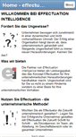 Mobile Screenshot of effectuation-intelligence.biz